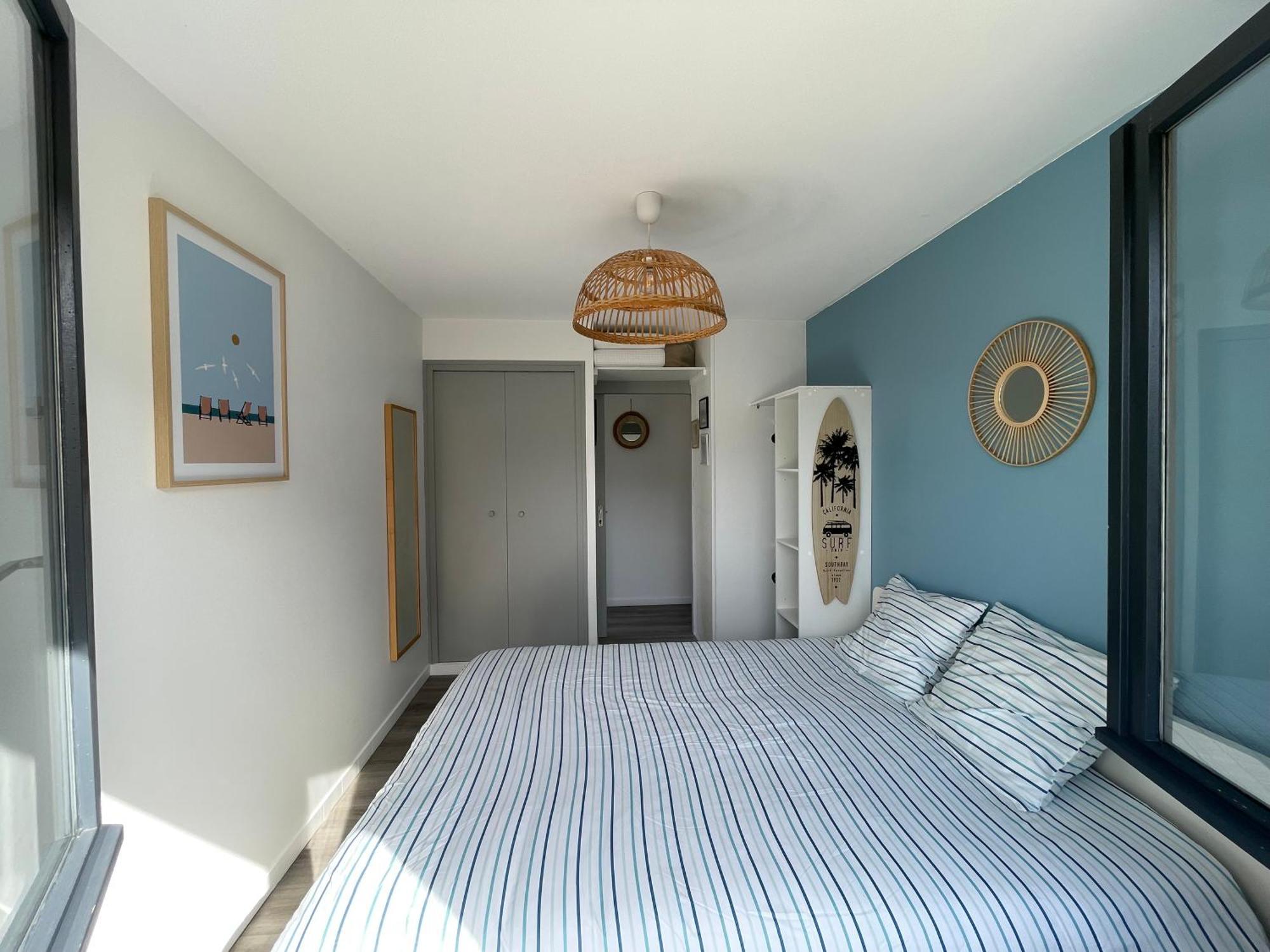 Appartement Avec Chambre, Terrasse Et Jardinet Proche Plage, Foret Pins, Piste Cyclable, Lac Mimizan-Plage Exteriör bild